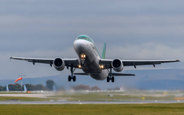 самолет airbus a319 авиакомпании air lingus airlines - 2972 стоковые фото и изображения