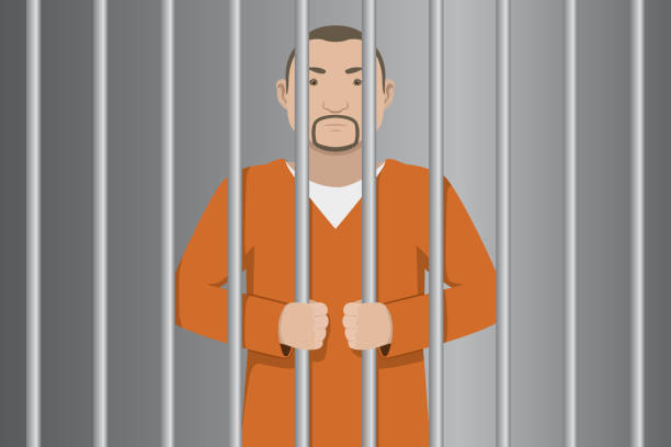 Man Behind Bars Illustrations, Royalty-Free Vector Graphics & Clip Art - iStock Man Behind Bars Illustrations, Royalty-Free Vector Graphics & Clip Art - iStock