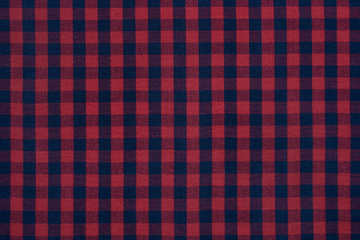 checkered cotton texture for background