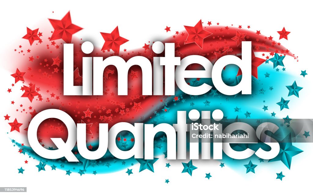 Limited Thing Limited Quantities Stock Illustration - Download Image Now - Business ...