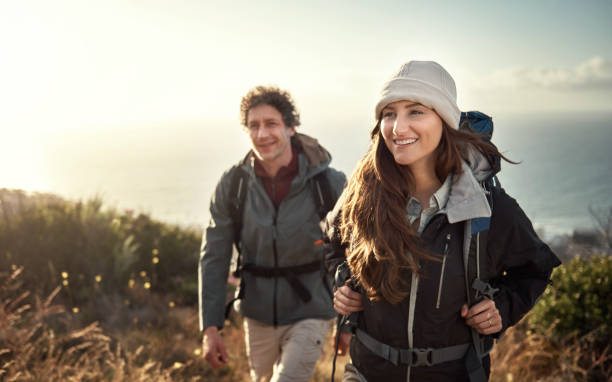 istock Who better to go hiking with than hubby 1185397596