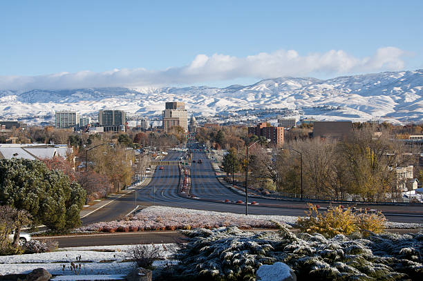 istock FIrst Snow in Boise, Idaho 118539947