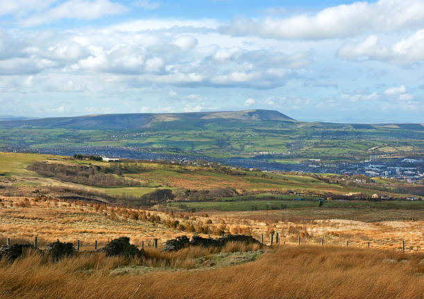 cidade de burnley - pendle imagens e fotografias de stock