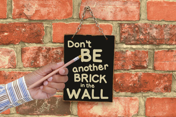 istock Don't Be Another Brick in the Wall 1185420835