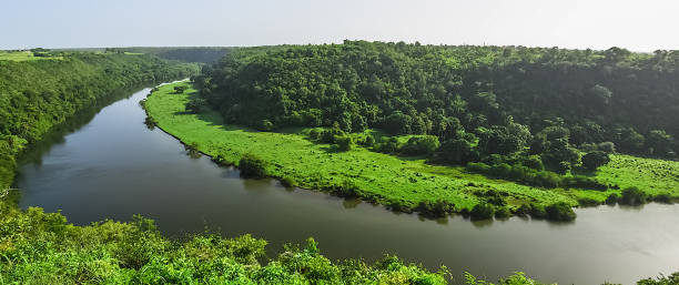 istock Chevon River Dominican Republic 1185426487