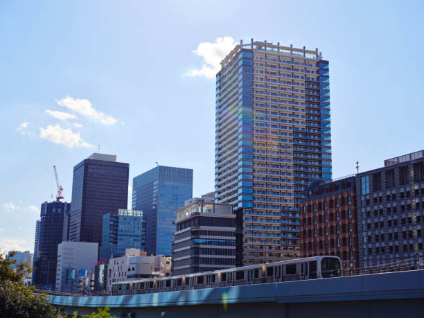 istock Tokyo Skyscraper Buildings on a Clear Day 1185428752