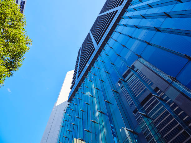 istock Tokyo Skyscraper Buildings on a Clear Day 1185429083