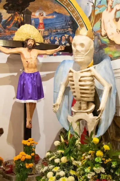 Photo of Michoacan Mexico - Santa Muerte religion church photos -Day of the Dead