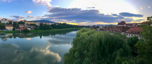 Maribor is the second largest city in Slovenia and the largest city of the traditional region of Lower Styria. The Drava river flows through Maribor.