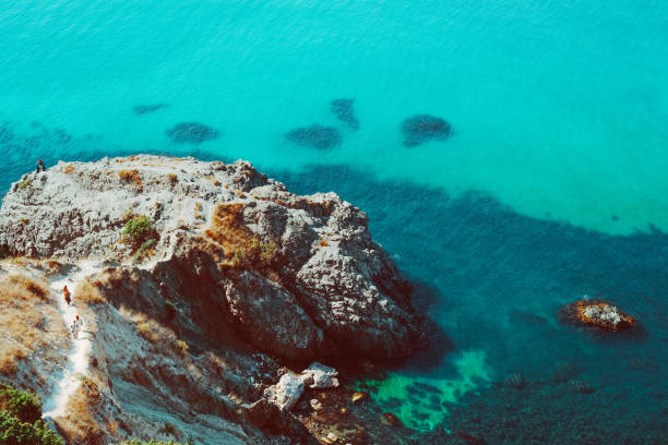 istock Beautiful rock seaside on Black sea. 1185437560