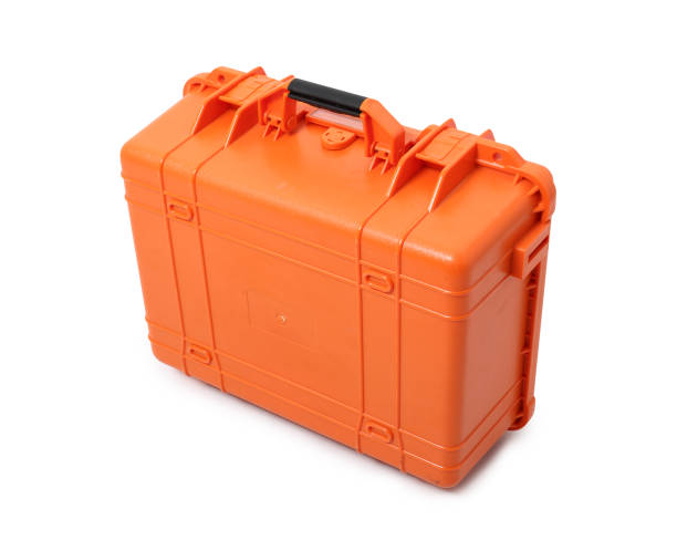 istock Waterproof Safety Case. Isolated with handmade clipping path. 1185444510