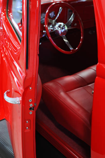 istock 1930's Hot Rod Classic Car Interior Driver Side 1185448113