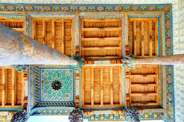 istock Bolo Hauz Mosque, Bukhara 1185454879