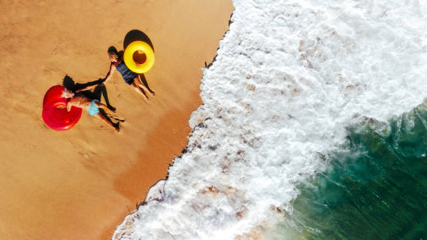istock Senior relaxing on the beach 1185461470