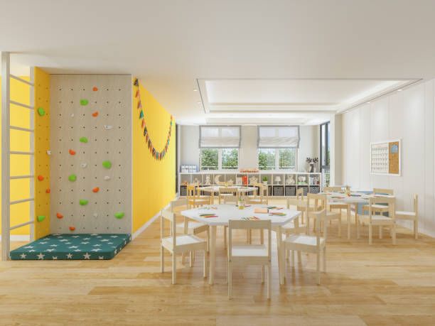 istock Classroom of kindergarten 1185461693