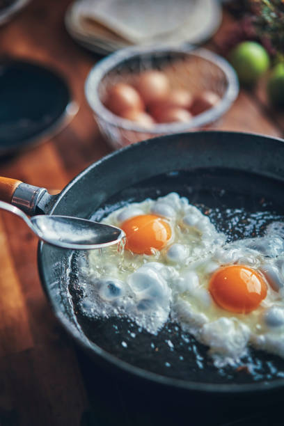 istock Mexican Style Breakfast with Eggs, Mushrooms, Beans, Tomatoes, Avocado and Tortilla 1185465779