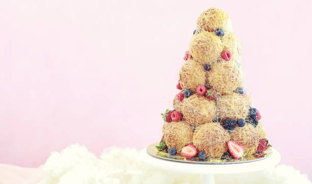 istock Confectionery flavored cakes for a holiday 1185470107
