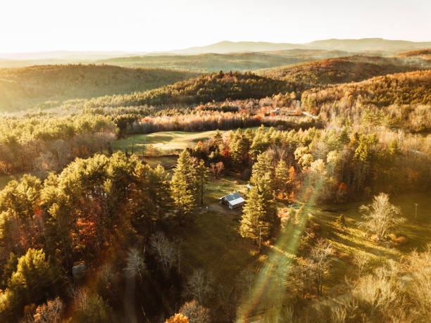 istock autumnal landscape in Vermont 1185470763