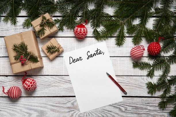 istock Letter to Santa Claus. 1185490819