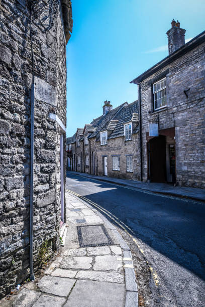 istock Medieval Architecture In Corfe Village, UK 1185500308