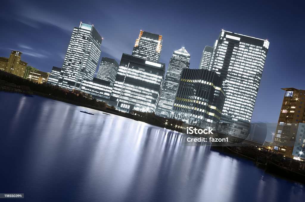 Canary Wharf - Royalty-free Ao Ar Livre Foto de stock