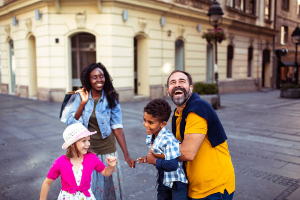 istock Family out Shopping 1185504573