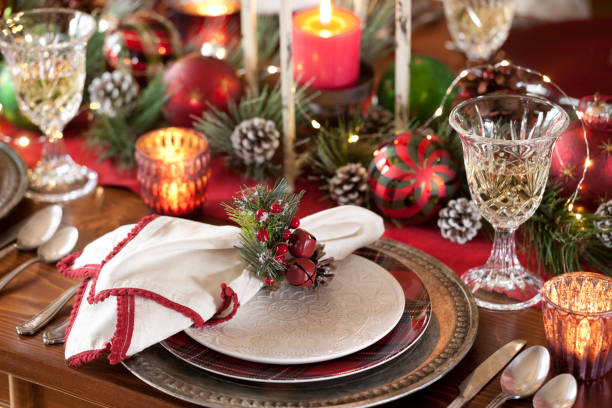 istock Christmas Holiday Dining 1185505508