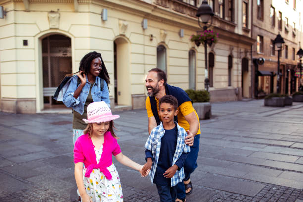 istock Family out Shopping 1185506683