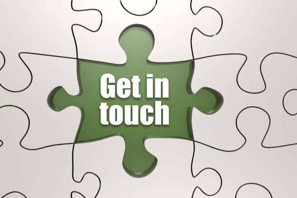 istock Get in touch word on jigsaw puzzle 1185515840