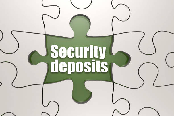 istock Security deposit word on jigsaw puzzle 1185515883