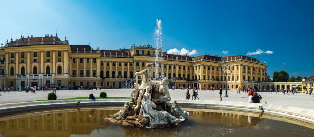 Ornamental pool on the  street.Brno - Czech Republic.