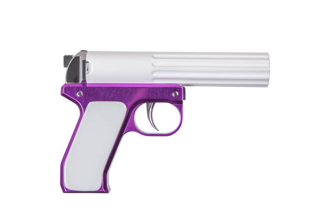istock Signal flare gun isolated on white background. 1185532545