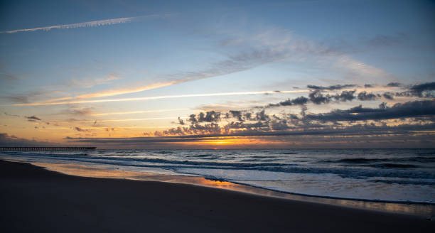 istock Sunrise in North Topsail Beach 1185537060