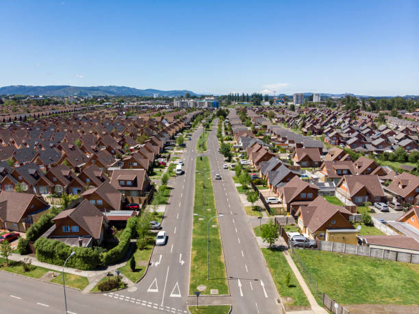 istock Residential districts in Temuco 1185543100