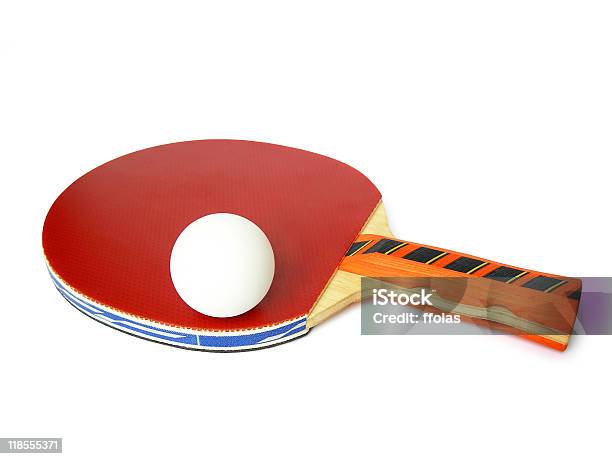 Foto de Taco De Tênis De Mesa e mais fotos de stock de Bola - Bola, Bola de ping-pong, Esporte