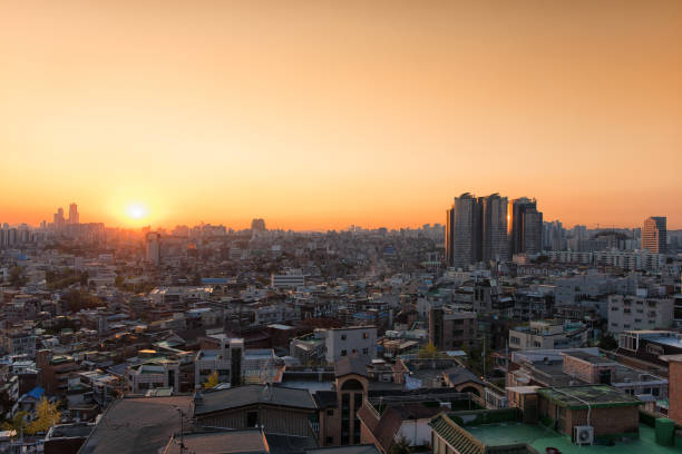 istock Seoul at Sunset 1185558450