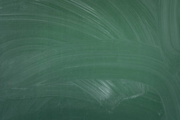 istock Blank green chalkboard, blackboard texture with copy space 1185565035