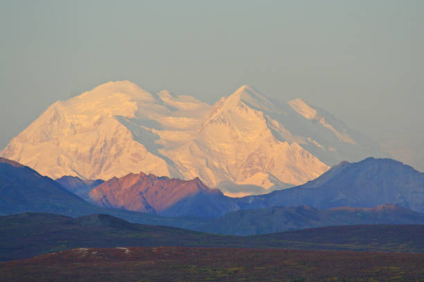 Mt. Denali only opens its full spectrum of beauty for about 110 days each year. Located in north central Alaska . The 92 mile bus ride through the park provides its own beauty in addition to its spectacular presence. most of these photos were taken at the Eielson Visitor Center near mile 66. Of course, the wildlife is also an amazing site throughout the drive with moose, brown bear, foxes and so much more.