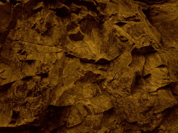 istock Abstract red grunge background. Rock texture. Mountain close-up. Dark brown stone backdrop. 1185569053