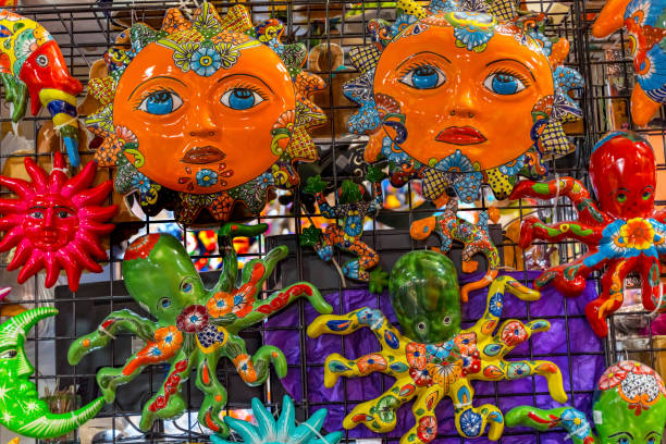 istock Colorful Ceramic Suns Octopus Souvenirs San Antonio Texas 1185571493