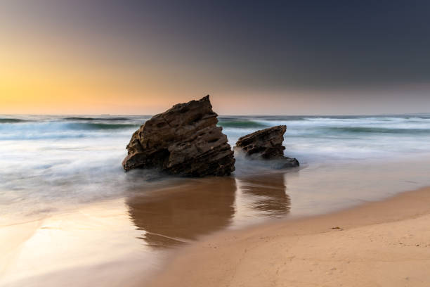istock Clear Skies Beach Sunrise Seascape 1185574801