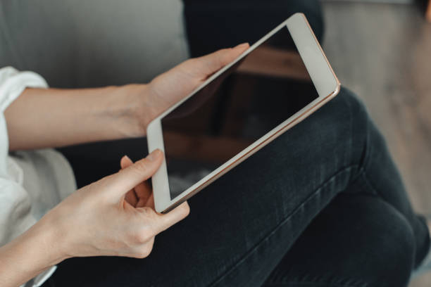 istock A picture of a young woman working on a tablet computer 1185581938
