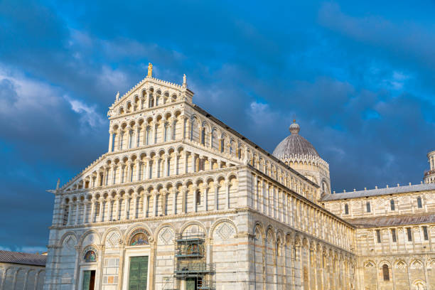 Cathedral in the famous Pisa's Cathedral Square, Square of Miracles (Piazza dei Miracoli)