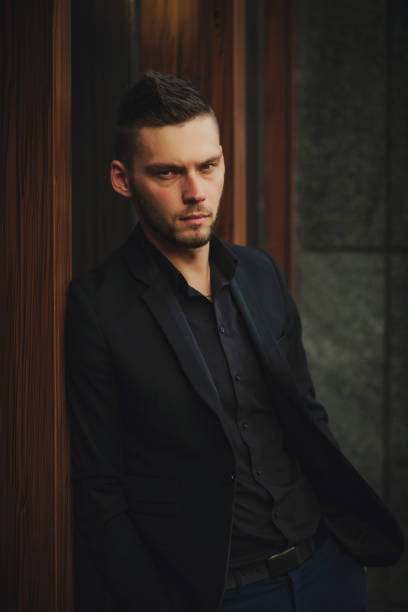 istock beautiful fashionable man 1185596428