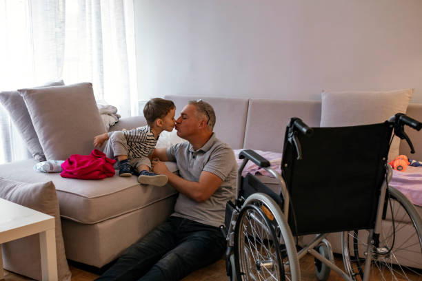 istock I missed you a lot, Dad 1185609641