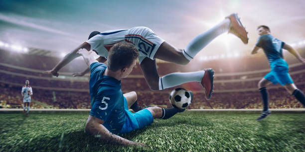 istock Soccer player in action 1185620935