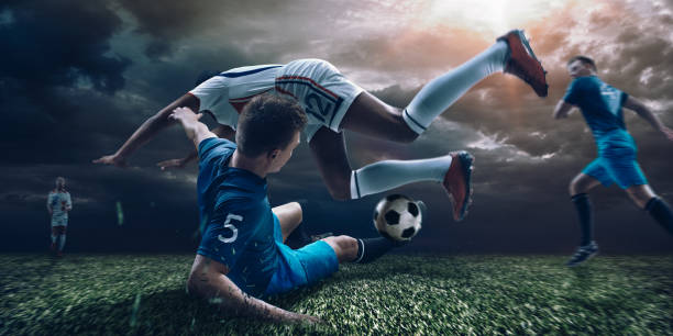 istock Soccer player in action 1185620943