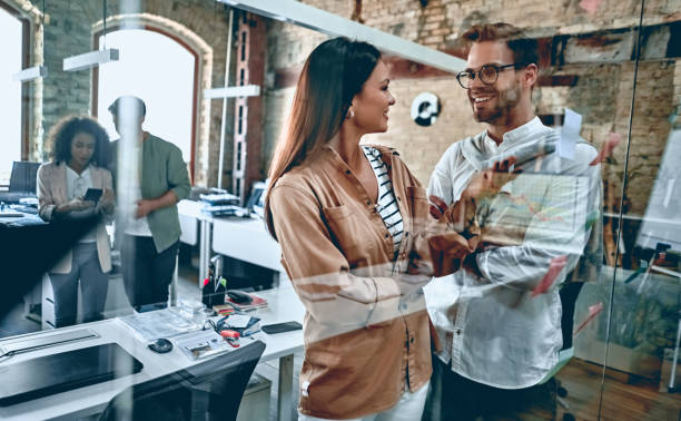 istock Young business people in office 1185621285