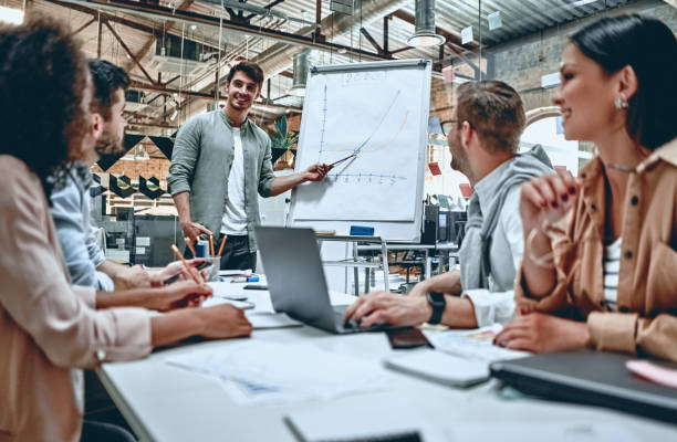 istock Young business people in office 1185621473