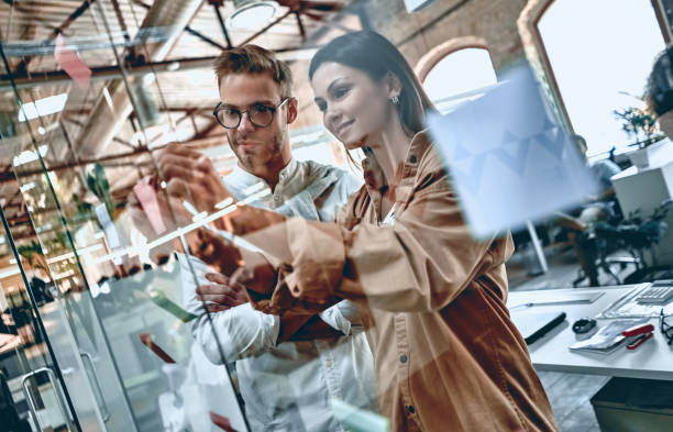 istock Young business people in office 1185621523